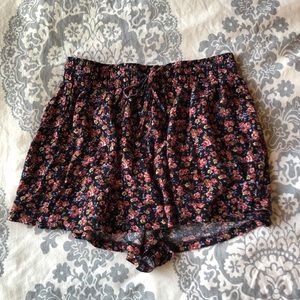Flowy Floral Shorts